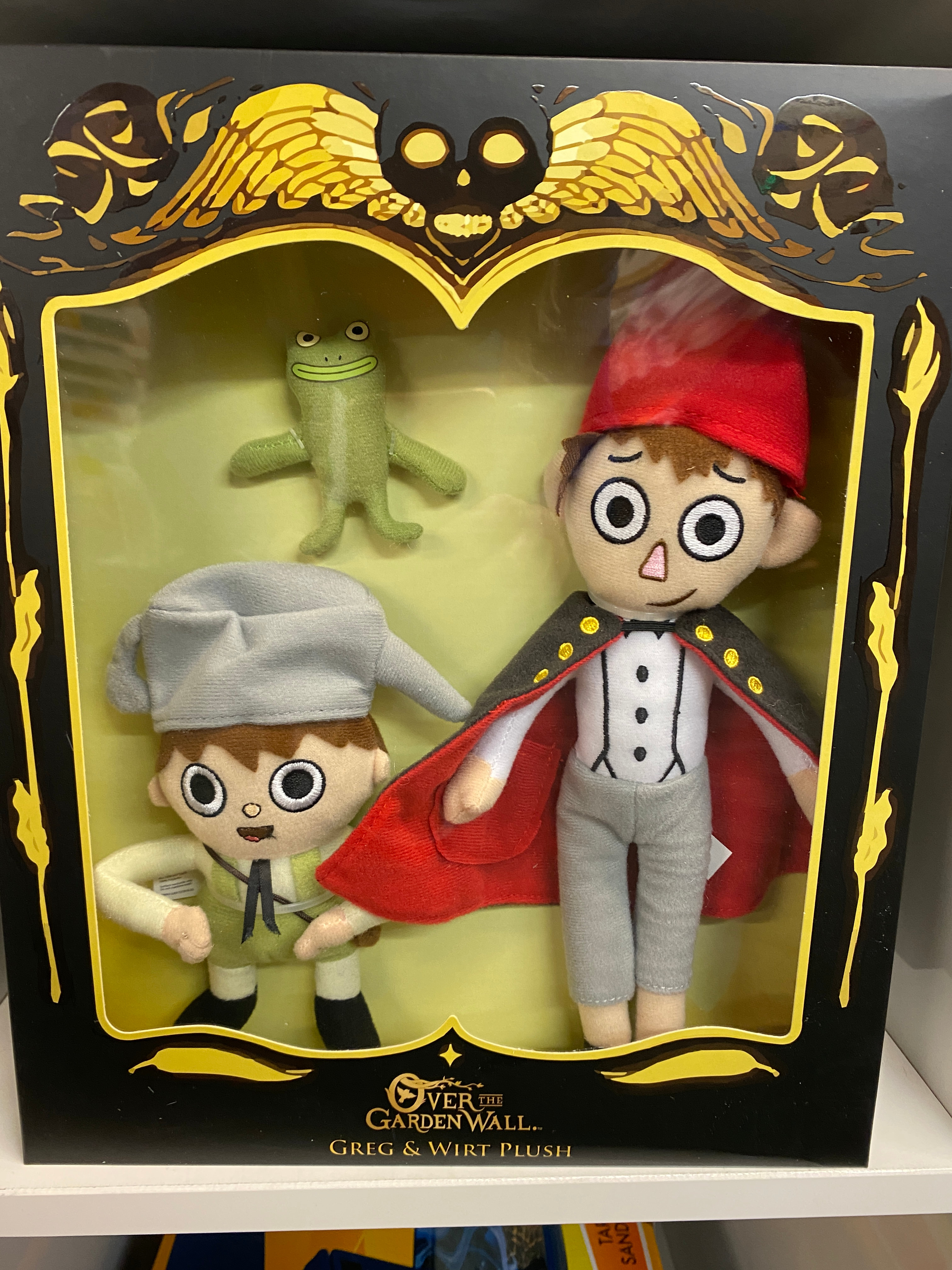 OVER THE GARDEN WALL GREG & WIRT PLUSH SET