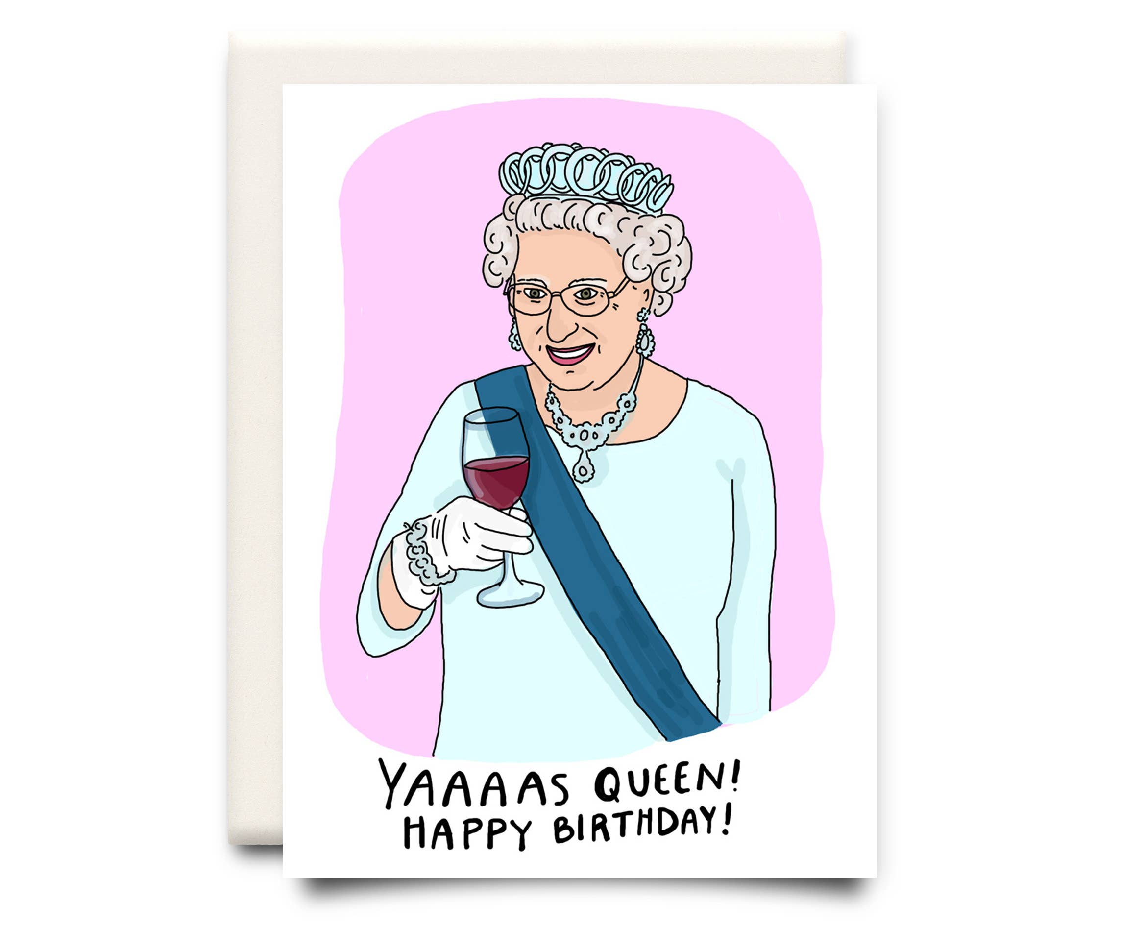 Yass Queen Birthday Greeting Card Repop Ts 