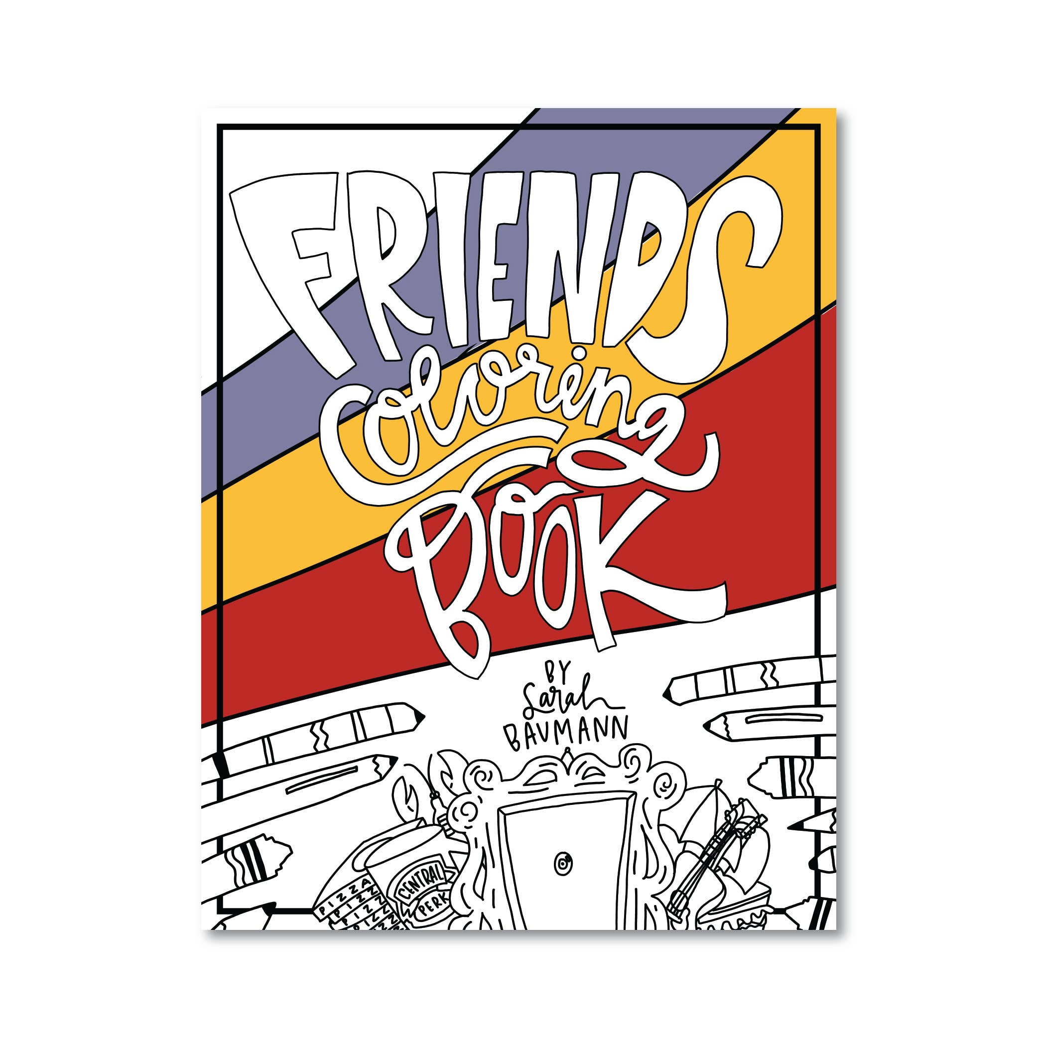 RePop Gifts Friends Coloring Book