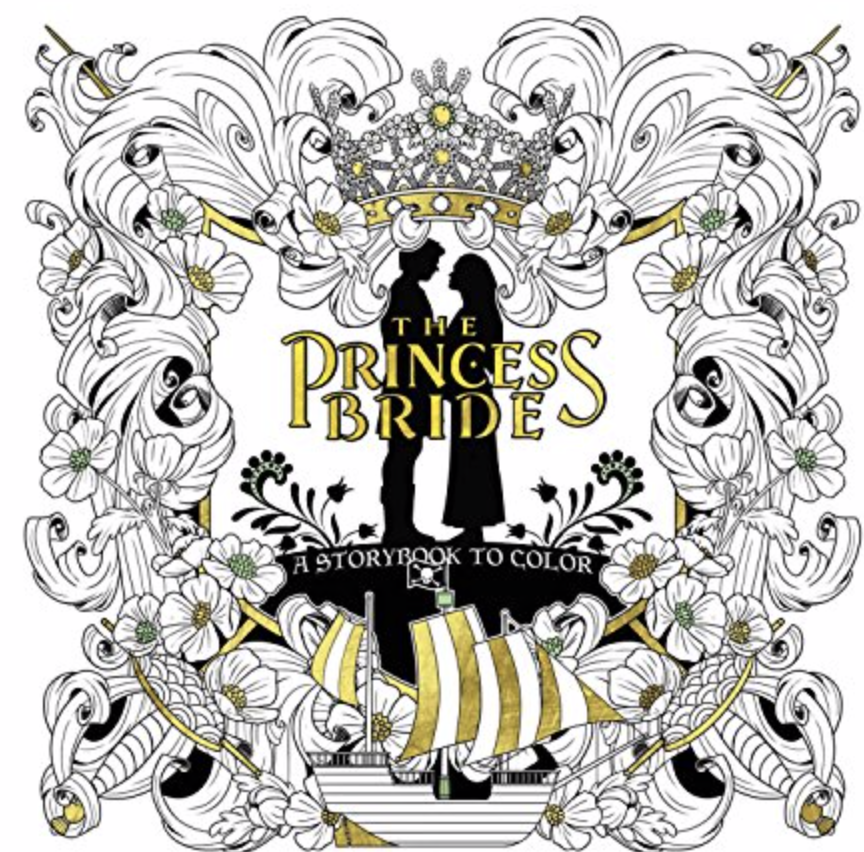 RePop Gifts Princess Bride Coloring Book