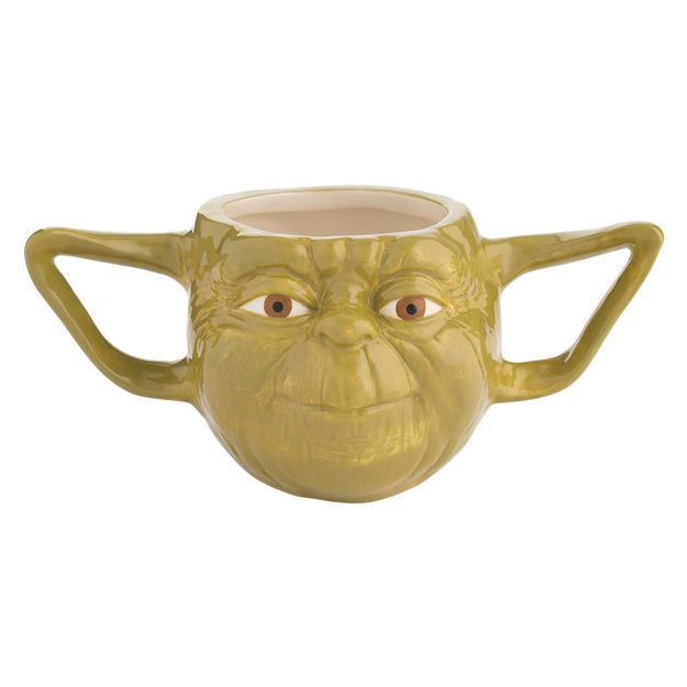 Star Wars Yoda Ceramic Travel Mug, 16 Oz.