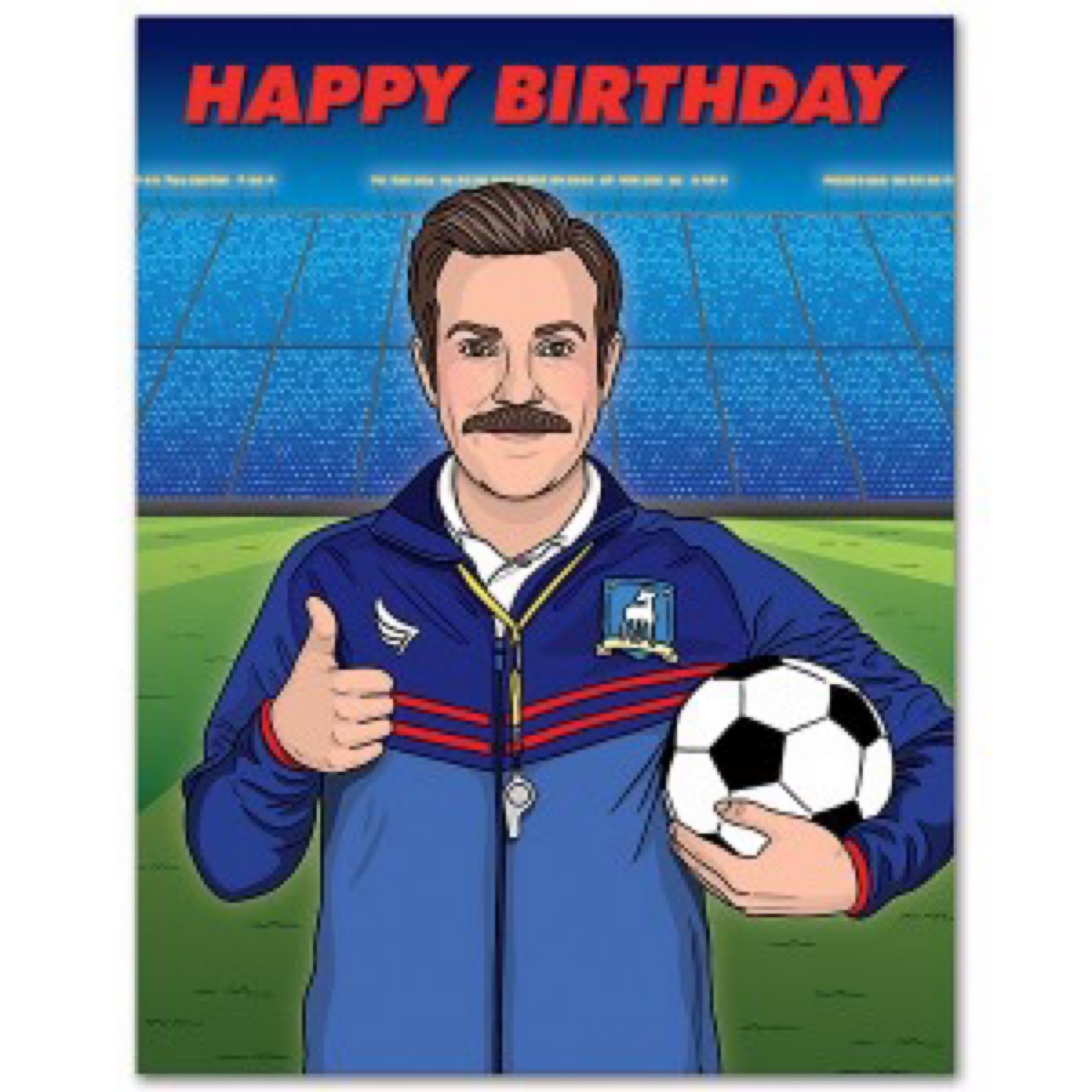 RePop Gifts | Ted Lasso Happy Birthday Card