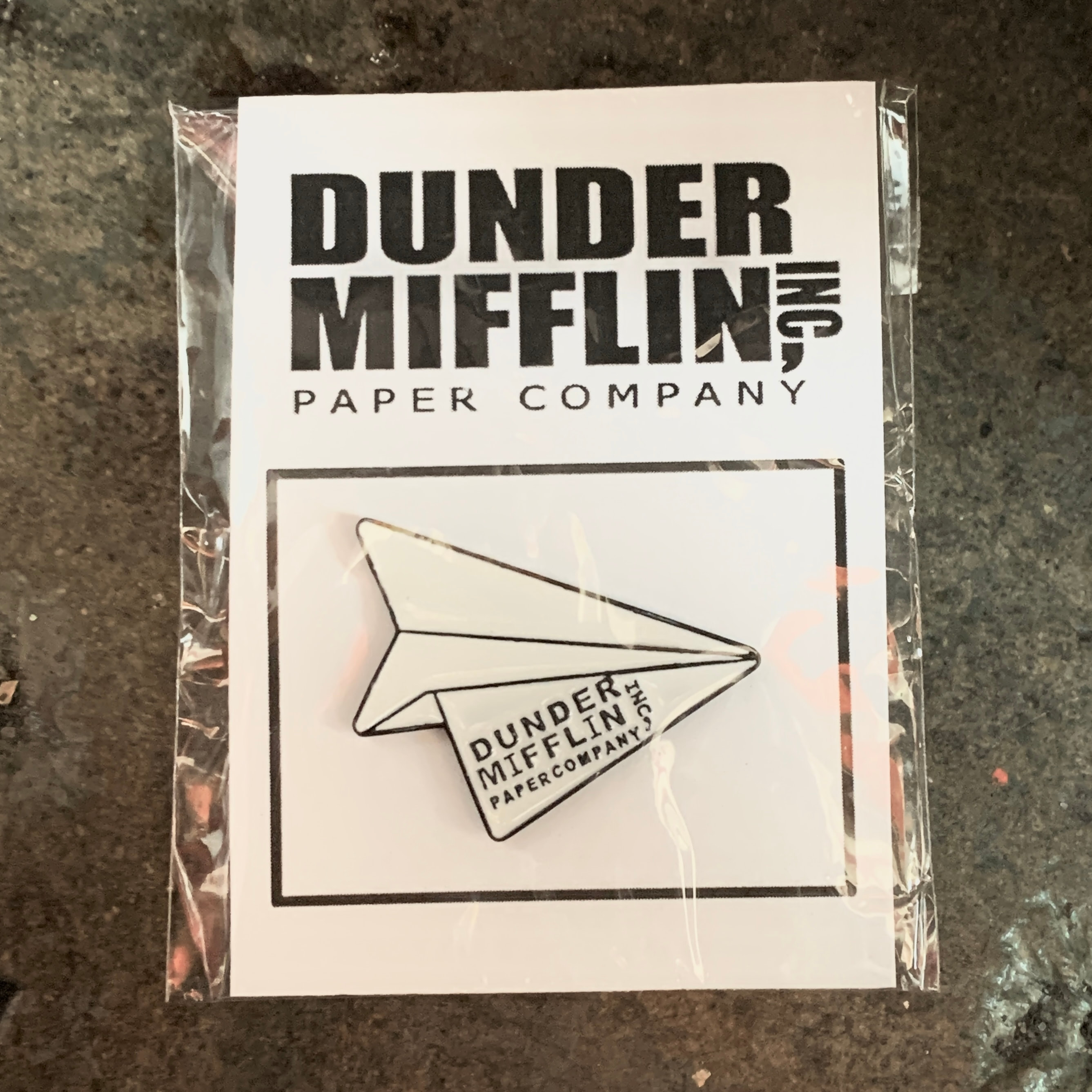 The Office Dunder Mifflin Logo Enamel Pin