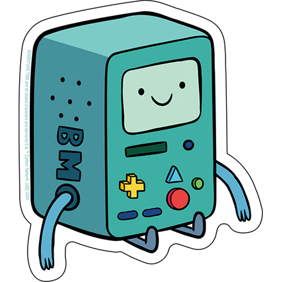 adventure time stickers bmo